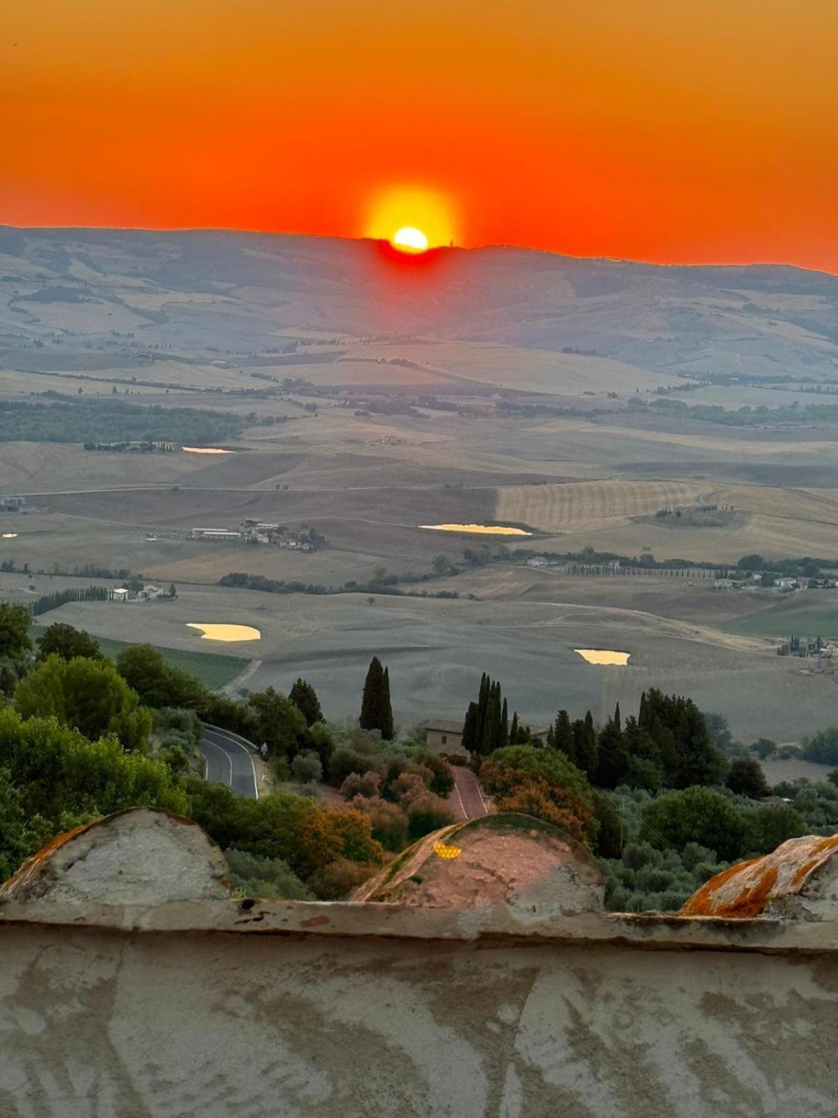 Ferienwohnung La Terrazza Sulla Val D'Orcia Castiglione dʼOrcia Exterior foto